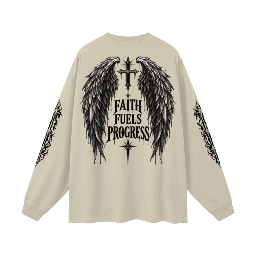 7NV-Oversized Unisex Long Sleeve T-Shirt