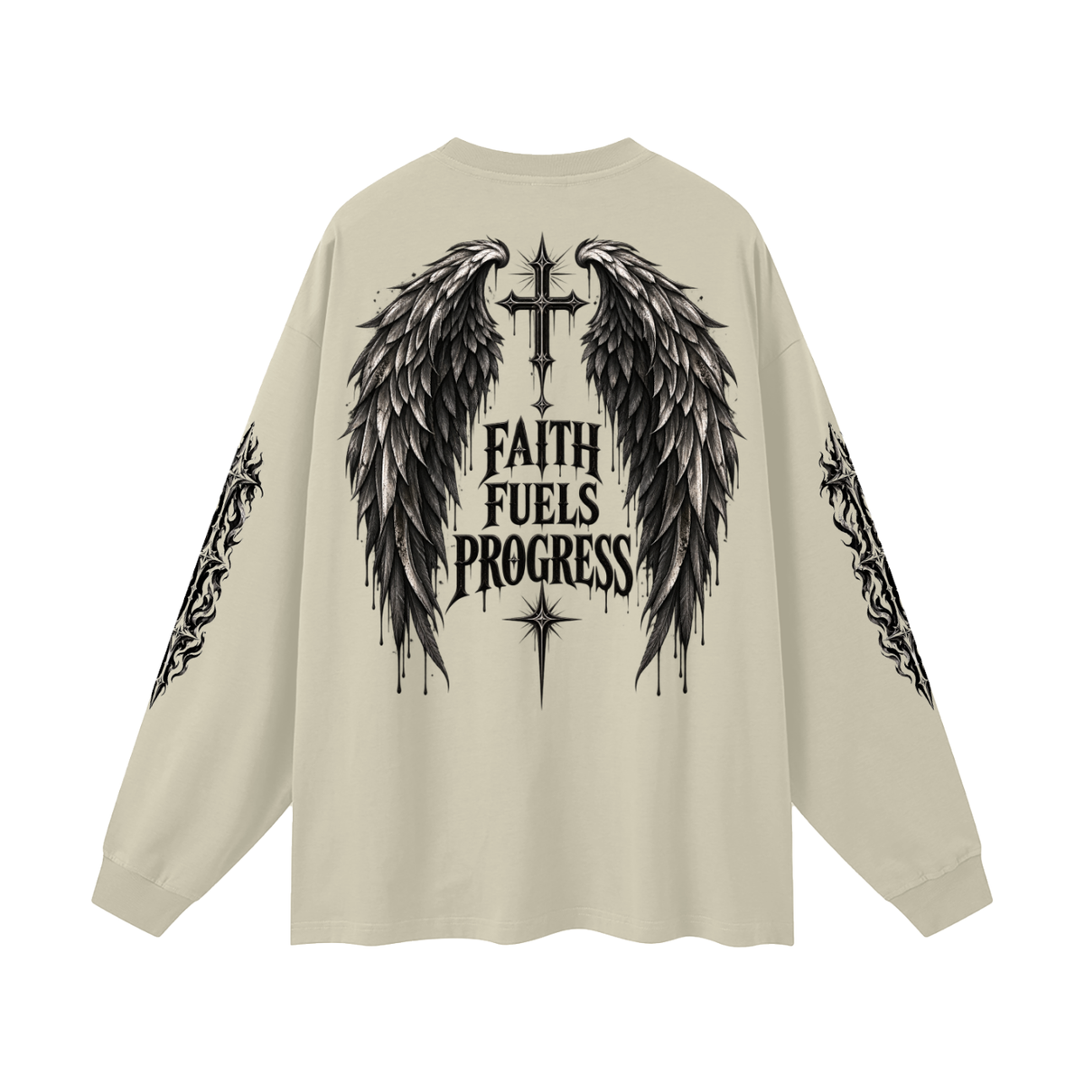 7NV-Oversized Unisex Long Sleeve T-Shirt
