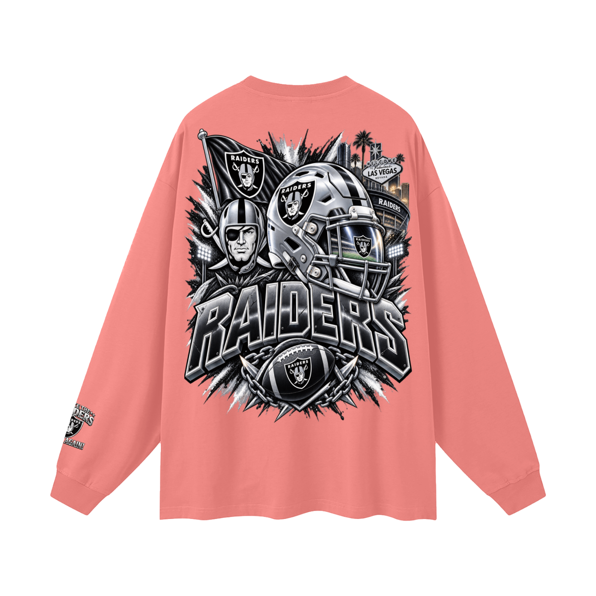 Team-Oversized Unisex Long Sleeve T-Shirt