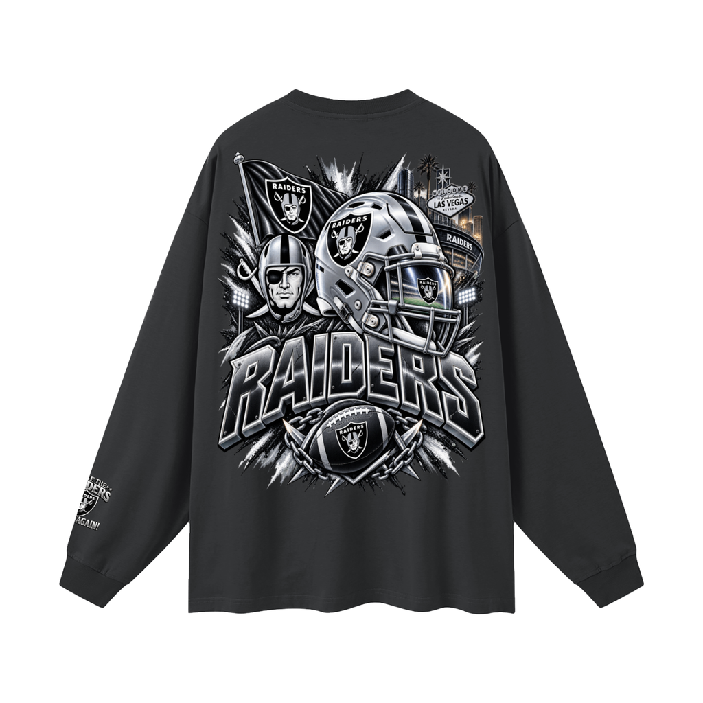 Team-Oversized Unisex Long Sleeve T-Shirt