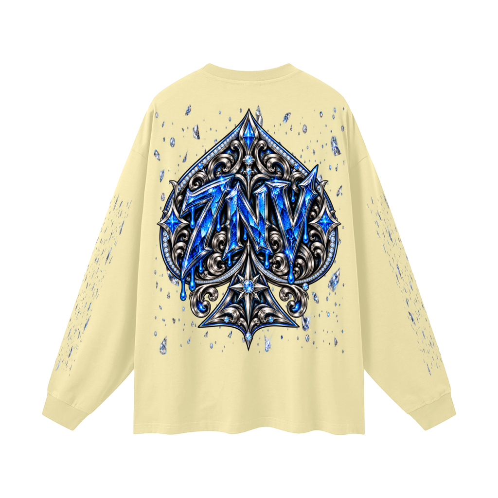 7NV-Oversized Unisex Long Sleeve T-Shirt