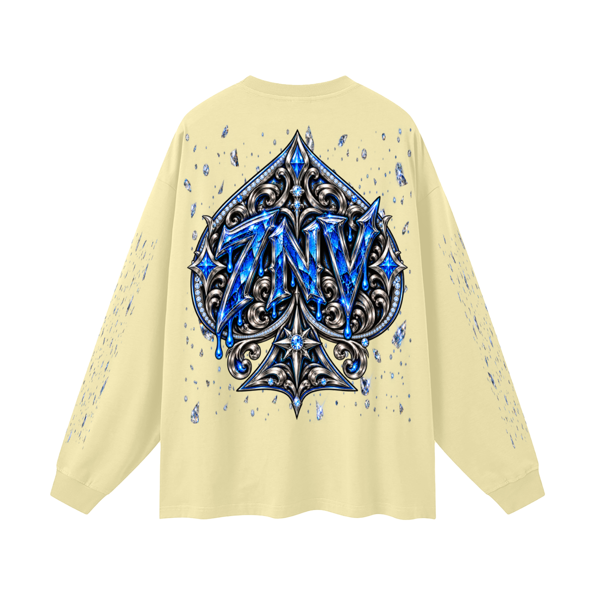 7NV-Oversized Unisex Long Sleeve T-Shirt