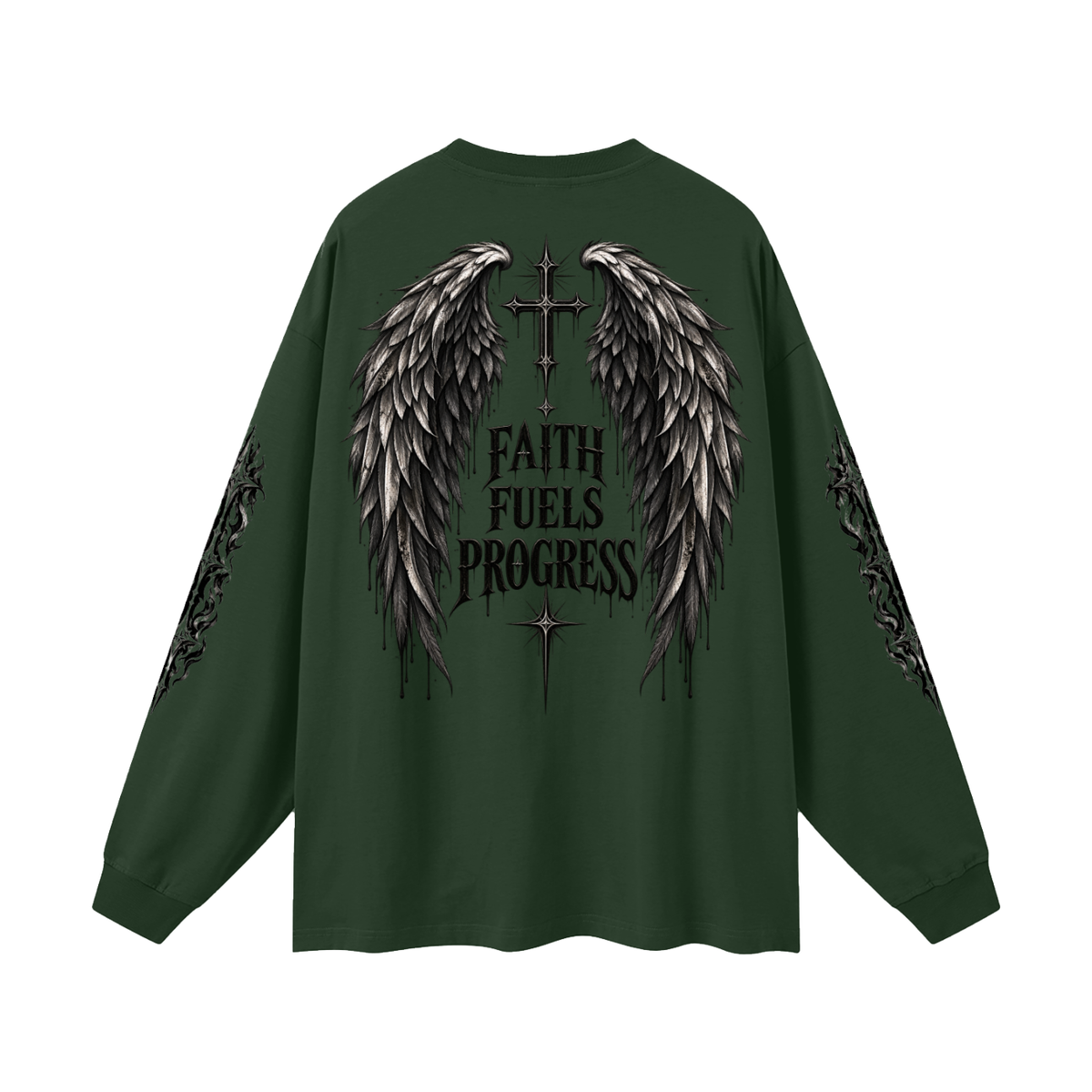 7NV-Oversized Unisex Long Sleeve T-Shirt