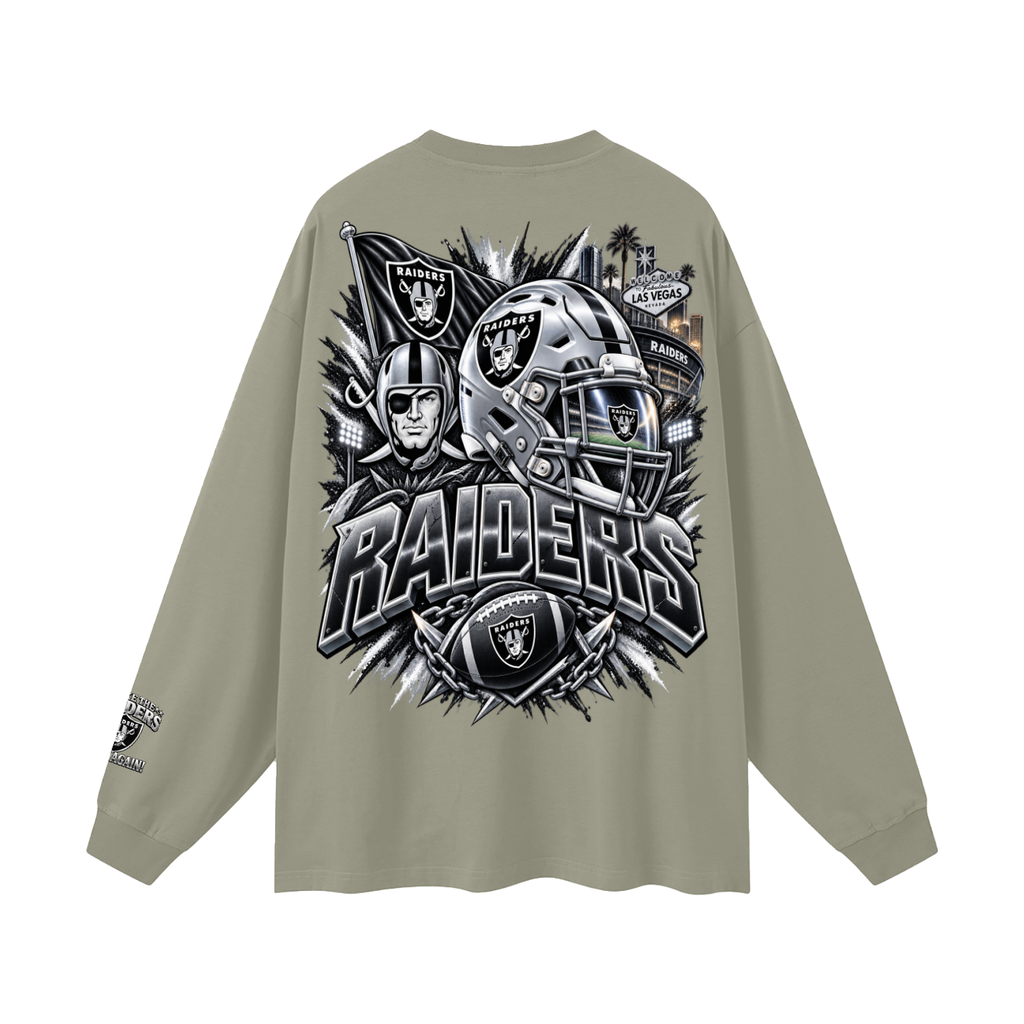 Team-Oversized Unisex Long Sleeve T-Shirt