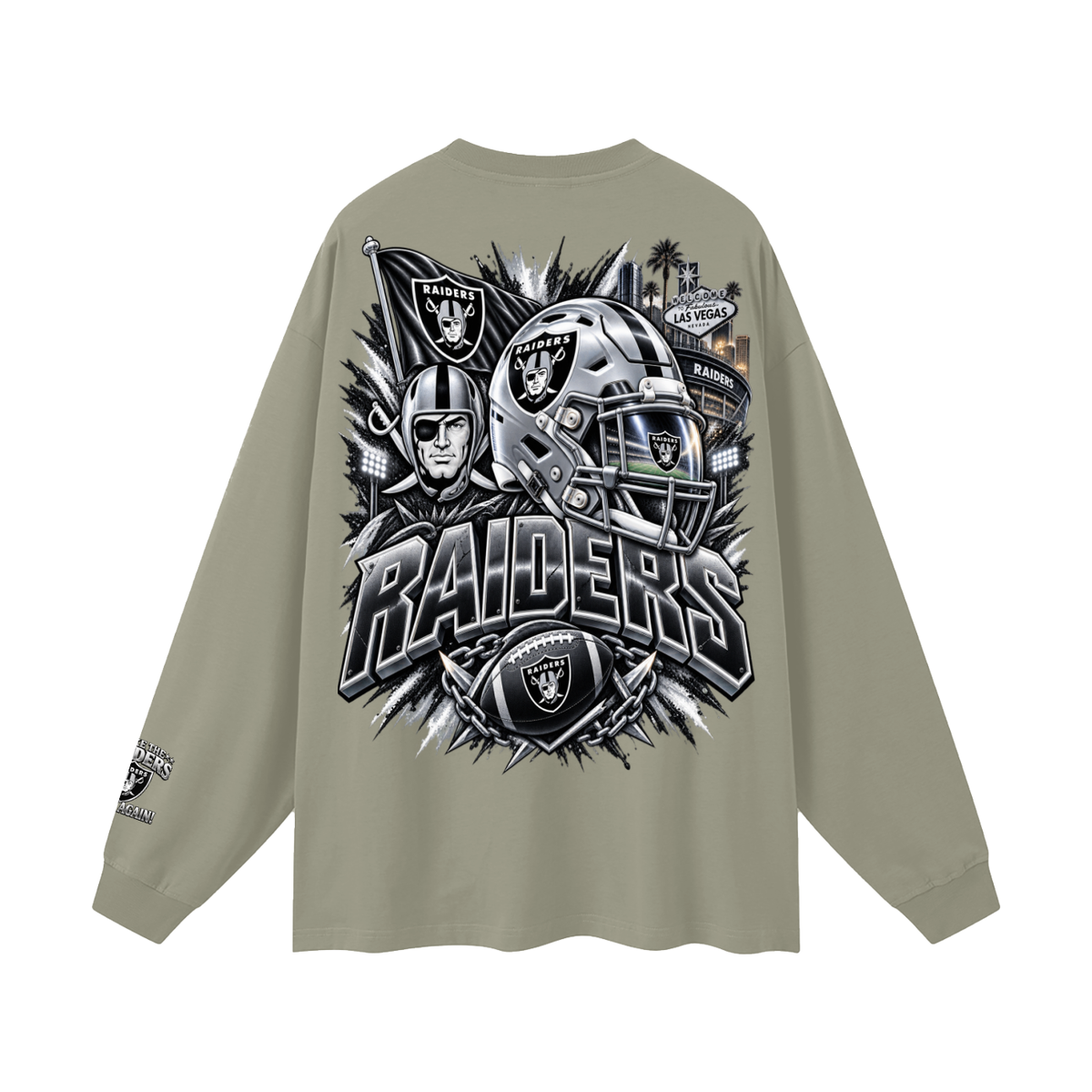 Team-Oversized Unisex Long Sleeve T-Shirt