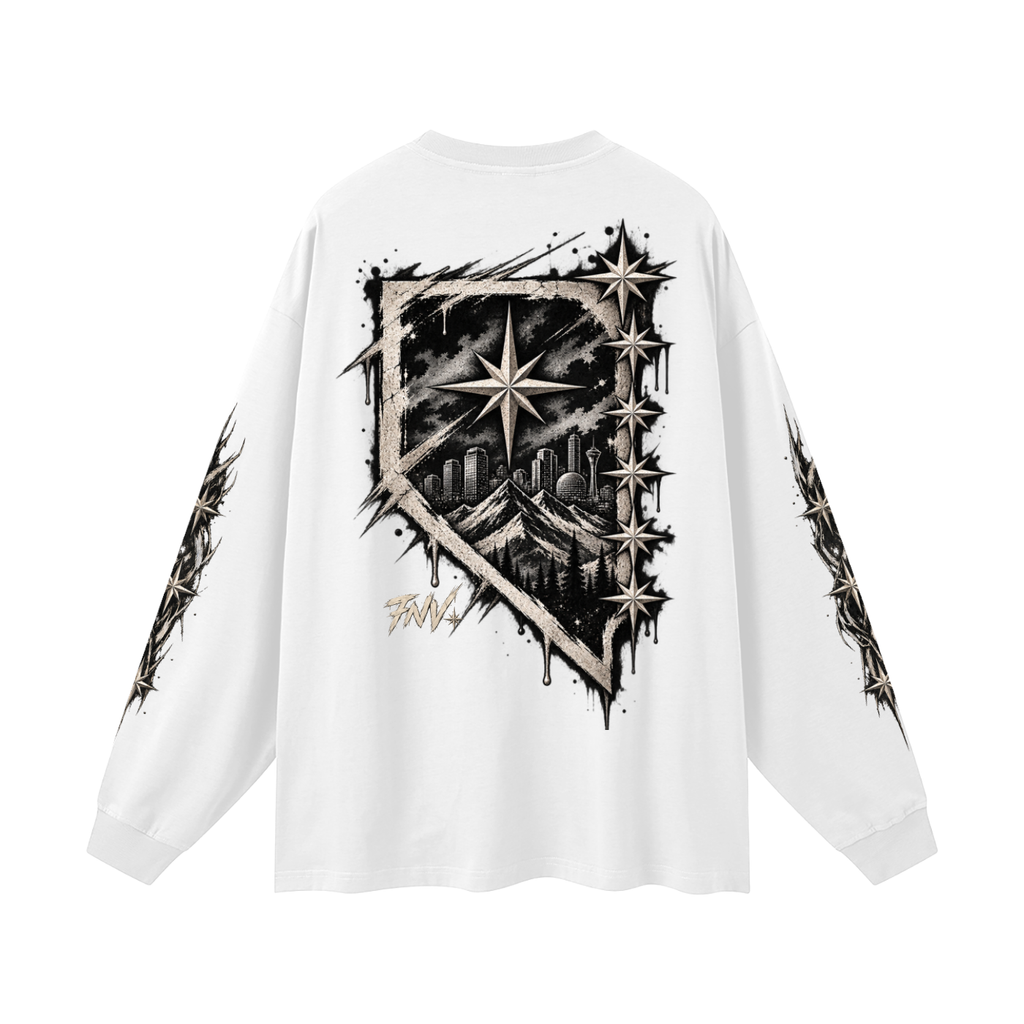 7NV-Oversized Unisex Long Sleeve T-Shirt