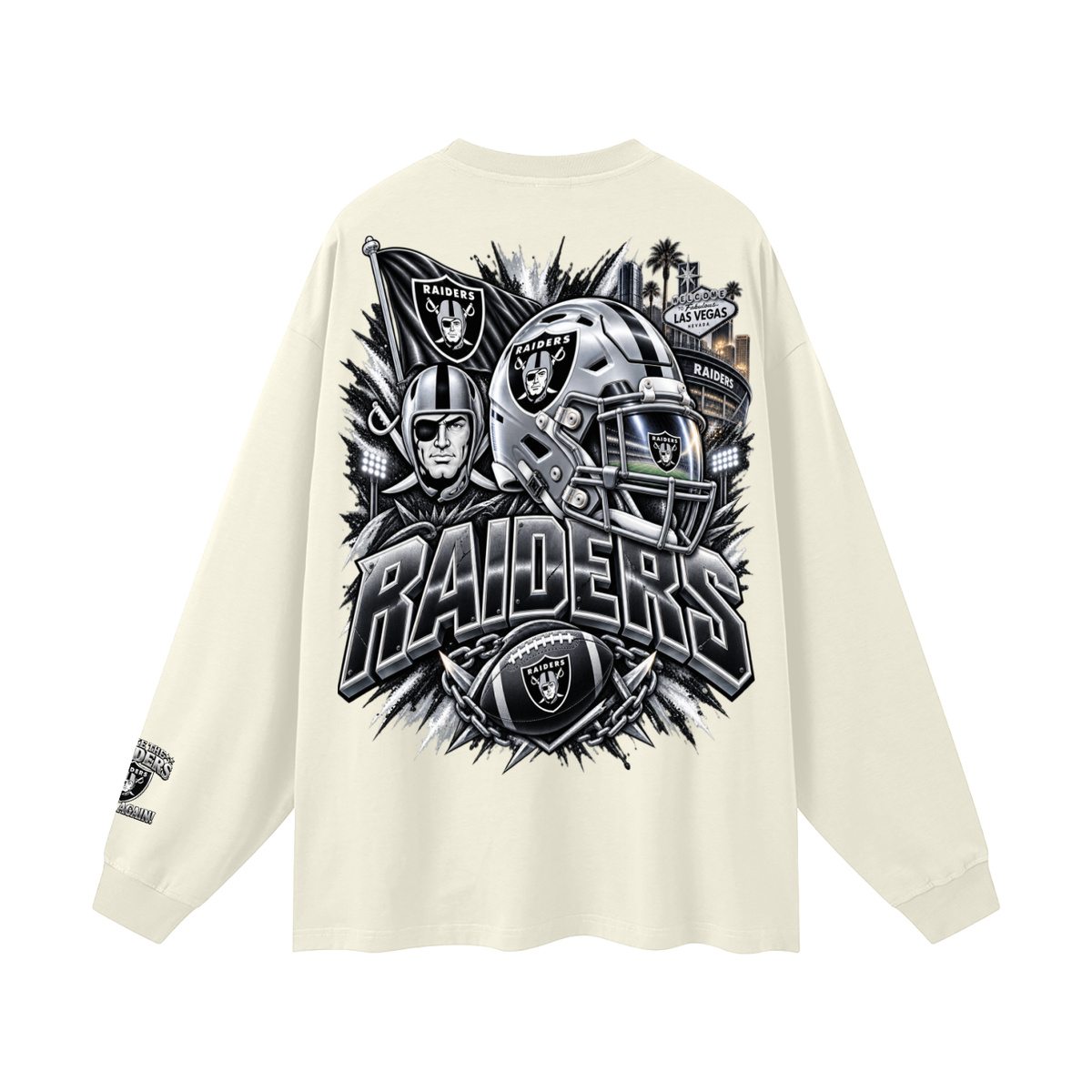Team-Oversized Unisex Long Sleeve T-Shirt