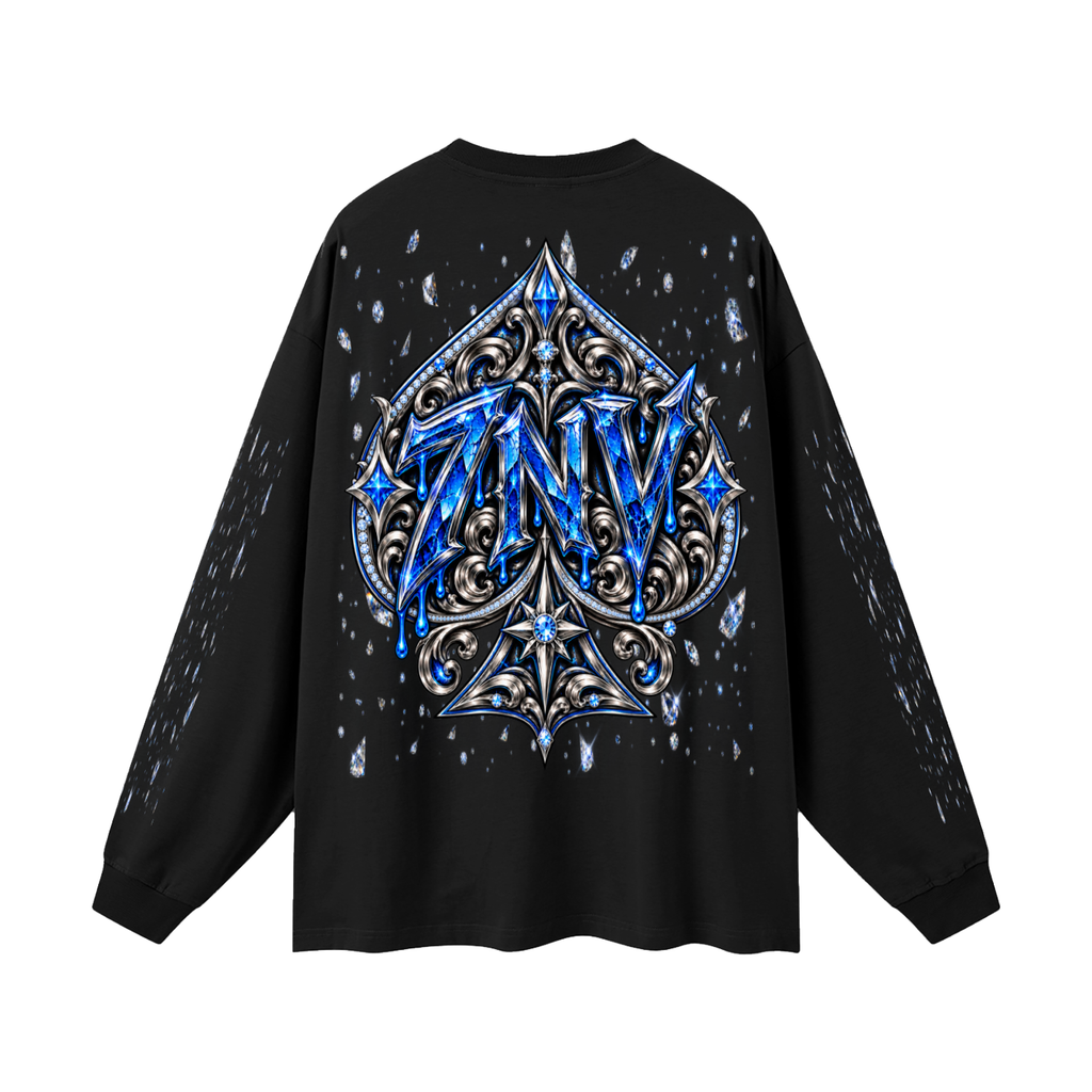 7NV-Oversized Unisex Long Sleeve T-Shirt