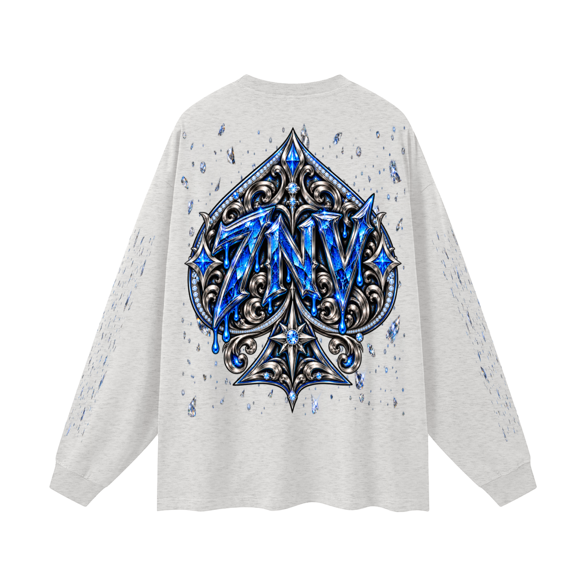 7NV-Oversized Unisex Long Sleeve T-Shirt