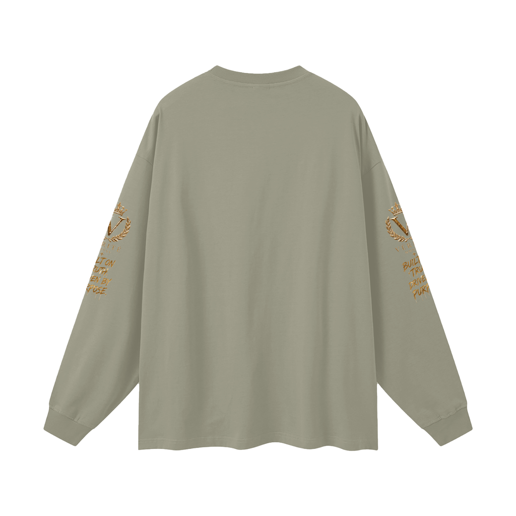 7NV-VERITE-Oversized Unisex Long Sleeve T-Shirt