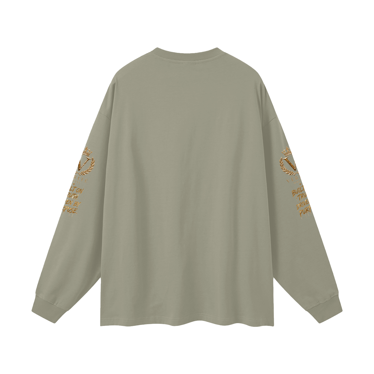 7NV-VERITE-Oversized Unisex Long Sleeve T-Shirt