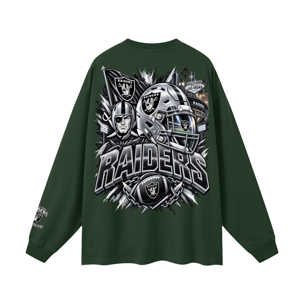 Team-Oversized Unisex Long Sleeve T-Shirt