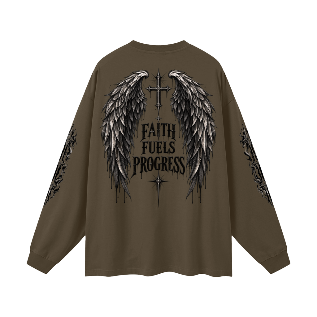 7NV-Oversized Unisex Long Sleeve T-Shirt