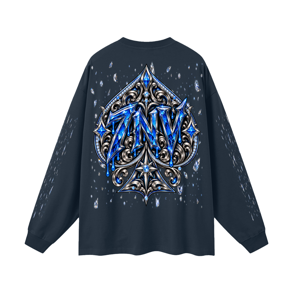 7NV-Oversized Unisex Long Sleeve T-Shirt