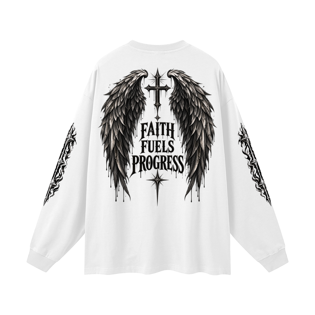 7NV-Oversized Unisex Long Sleeve T-Shirt