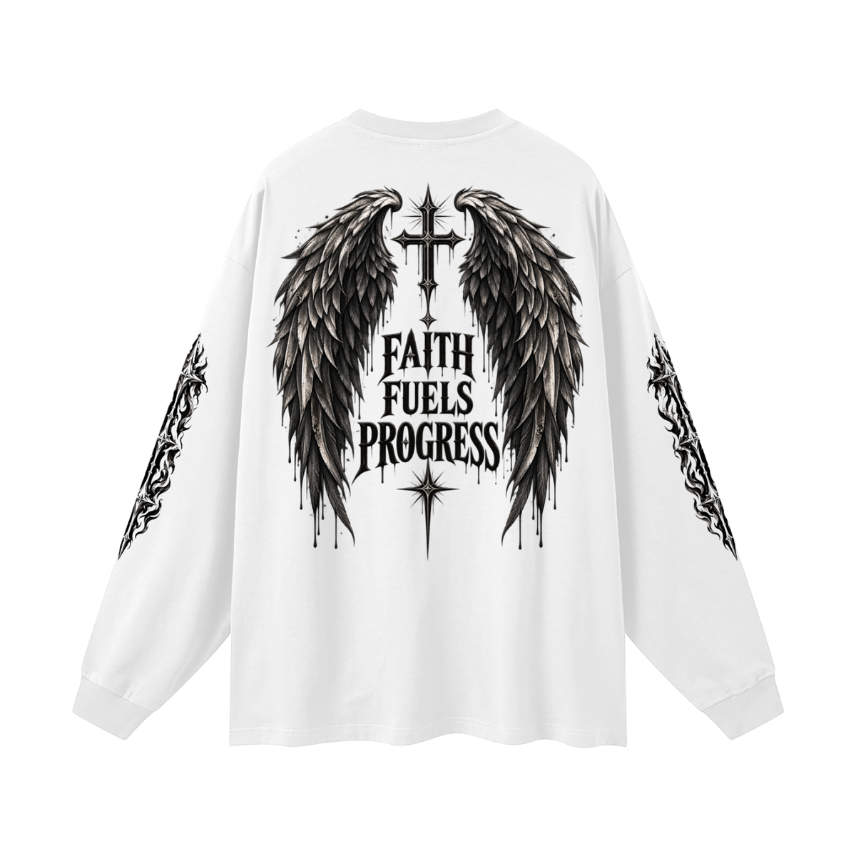 7NV-Oversized Unisex Long Sleeve T-Shirt