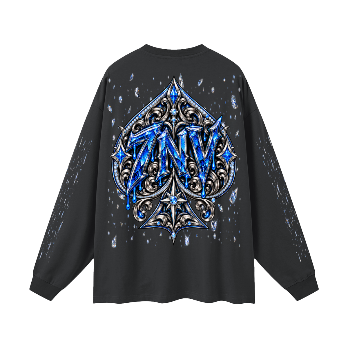 7NV-Oversized Unisex Long Sleeve T-Shirt
