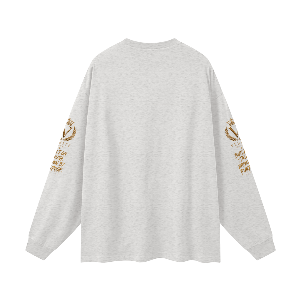 7NV-VERITE-Oversized Unisex Long Sleeve T-Shirt