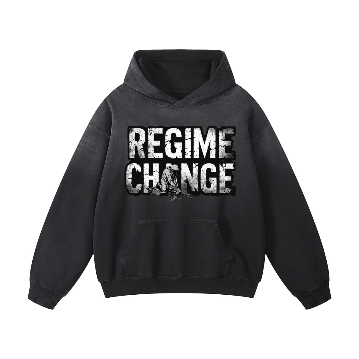 Ant- Heavyweight Sunfade Oversized Hoodie