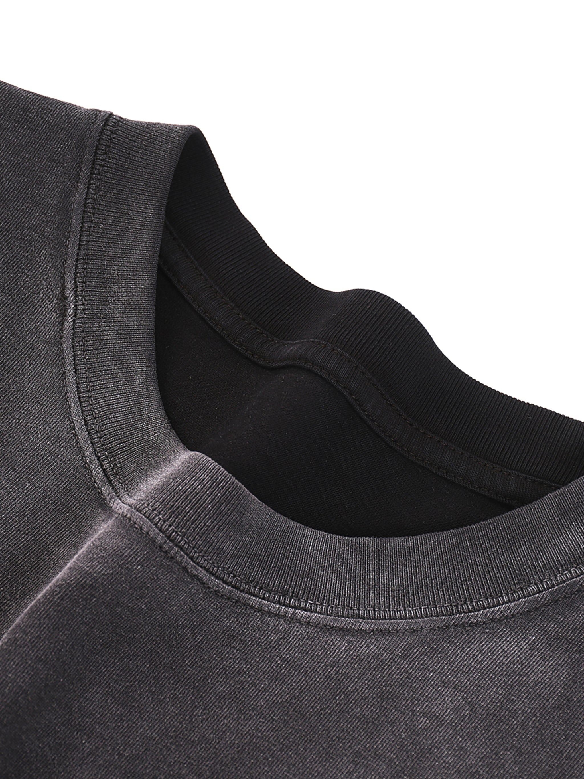 Gradient Washed Long Sleeve T-Shirt
